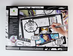 Light tablet and marker workshop to create your own manga - Sycomore