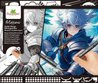 Kit creativo - SYCOMORE - Layout e pennarelli - Eroi guerrieri - Età 1