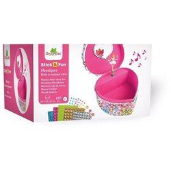 Mosaici 3D - Sicomoro - Stick N Fun - Carillon a forma di cuore - Dai 