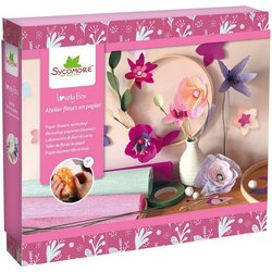 Preciosa caja - SYCOMORE - Taller de flores de papel - A partir de 7 a
