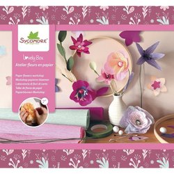 Preciosa caja - SYCOMORE - Taller de flores de papel - A partir de 7 a