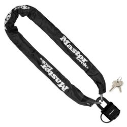 Chaîne antivol MASTER LOCK - 8390EURDPRO - 90cm x Ø 6mm - Cadenas 40mm