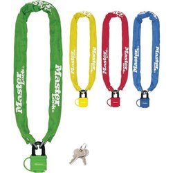 MASTER LOCK Fietsslotketting met sleutelhangslot - Ideaal voor fietsen