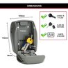 Caja de llave segura MASTER LOCK - Formato L - Seguridad mejorada - Mo