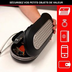 Mini Coffre-fort Portable - MASTER LOCK - 5900EURD - Avec Câble - Comb