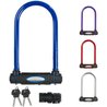 MASTER LOCK Fahrradschloss U [mit Schlüssel] - Ideal für Fahrräder, El