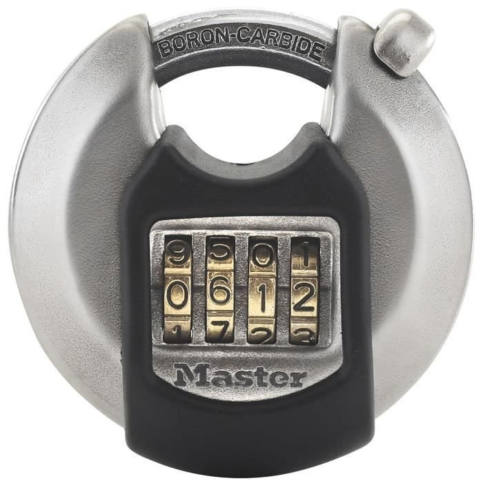 Cadenas Disque Excell en acier inoxydable 70mm - Master Lock M40EURDNU