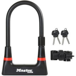 Antivol Vélo U - MASTER LOCK - 8279EURDPRO - Acier Cémenté, Clé, Certi