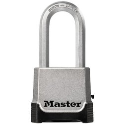 Combination padlock - 56mm - zinc