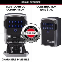 MASTER LOCK Secure Bluetooth Keybox - Formato L - Keybox conectado