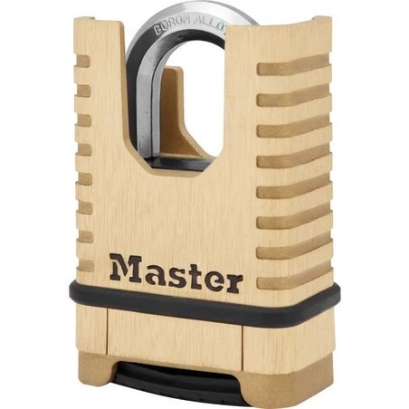 MASTER LOCK Lucchetto in ottone massiccio ad alta sicurezza [Grillo pr