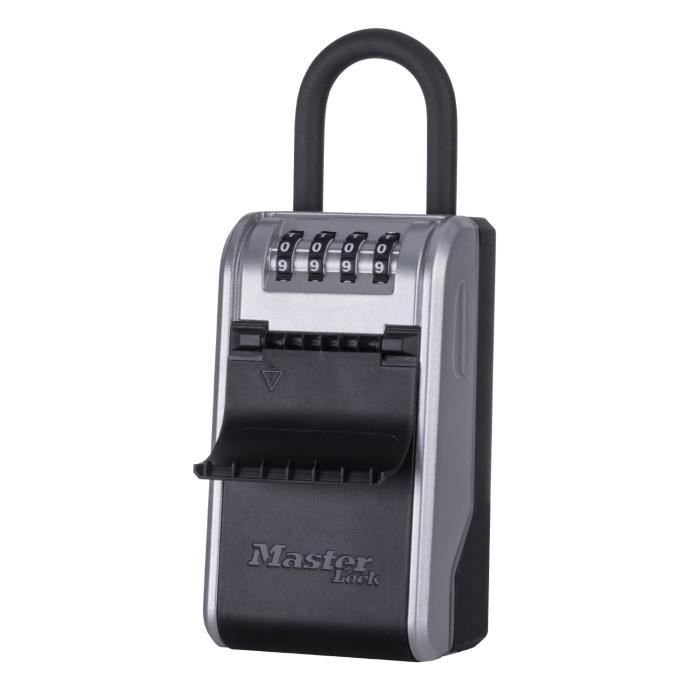 MASTER LOCK - Sleutelkastje aan de buitenkant met flexibel handvat - N