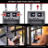 MASTER LOCK - Cassetta portachiavi esterna con maniglia - Nuovo design