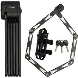 Folding Bike Lock - MASTER LOCK - 8333EURDPRO - Hardened Steel, 3 Keys