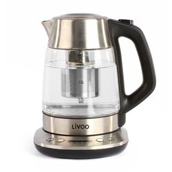 LIVOO DOD165 Teapot - Bollitore elettrico - a batteria - Grigio