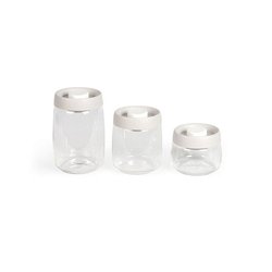 Set van 3 vacuümpotten - Livoo - MEN401 -