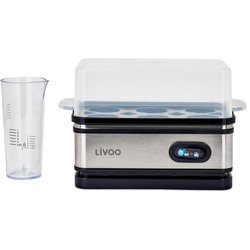 Cuociuova - LIVOO - DOC290 - 400W - 6 uova - Acciaio inox - Mantiene c