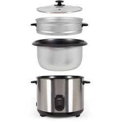 Cuiseur a riz et vapeur acier inoxydable - LIVOO - DOC293 - 1000W - 2,