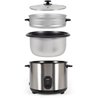 Cuiseur a riz et vapeur acier inoxydable - LIVOO - DOC293 - 1000W - 2,