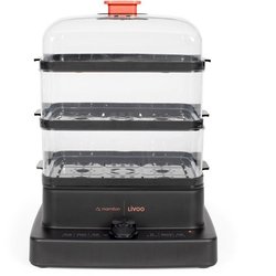 Cuiseur vapeur - LIVOO x Marmiton - DOC300 - 1000 - 1200 W - 3 paniers