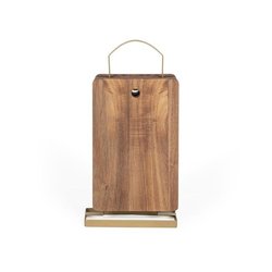 Set di 4 taglieri - LIVOO - MES152 - Legno di acacia FSC - 22 x 14 cm 