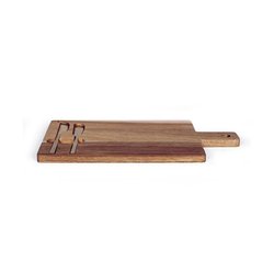 Tabla de quesos - LIVOO - MEC138 - Madera de acacia FSC - 38 x 20 cm -