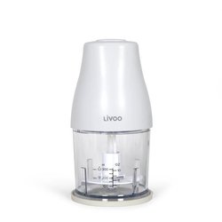 Picadora - LIVOO - 300 ml - 400 W - 1 velocidad y función turbo - 2 cu