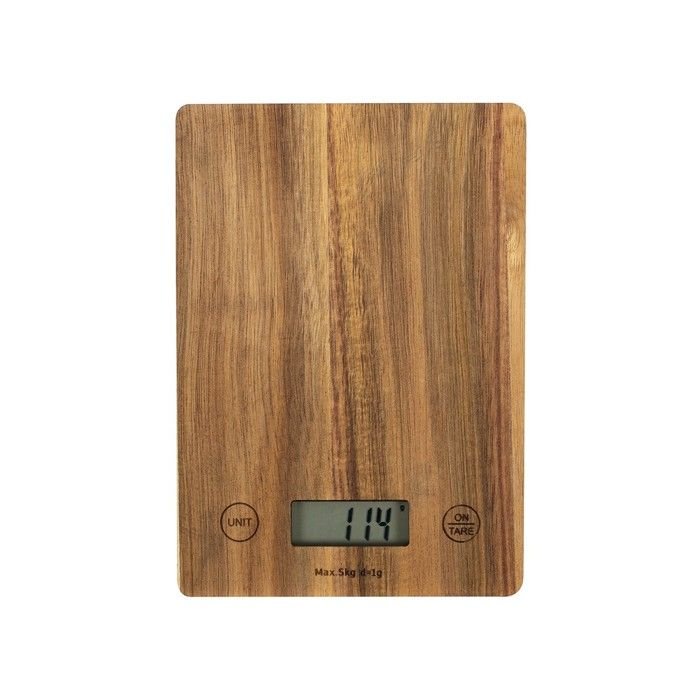 Báscula de cocina electrónica de madera de acacia - Livoo - DOM492 -