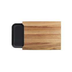 Schneidebrett - LIVOO - MES155 - FSC-Akazienholz - 36,5 x 27,5 cm - Ab
