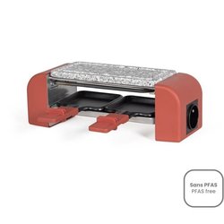 Aansluitbare 2-persoons raclette - LIVOO - DOC310R - 450W - 2 personen