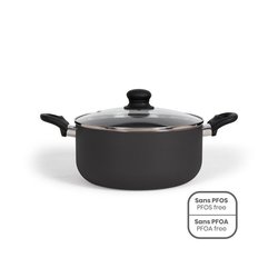 24 cm Schmortopf - Livoo - MEP150N - Schwarz