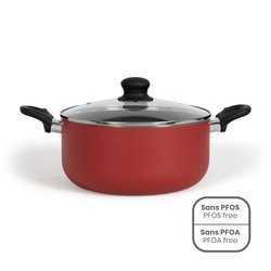 Forno olandese da 24 cm - LIVOO - MEP150R - Antiaderente senza PFOA né