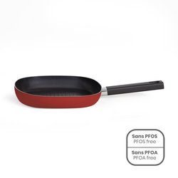 Parrilla Livoo MEP152 de aluminio antiadherente de 24 cm