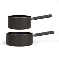 Set di 2 pentole - LIVOO - MEP154N - Antiaderente senza PFOA né PFOS -