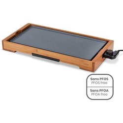 Plancha bambou revetement céramique - LIVOO - DOC322 - 2200W - Plaque 