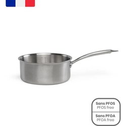 Brigade - 18 cm roestvrijstalen steelpan - LIVOO - MEP160 - Drievoudig