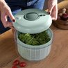 Salatschleuder - LIVOO - MEN433 - 3,5 L - Manuelles Schleudern - Decke