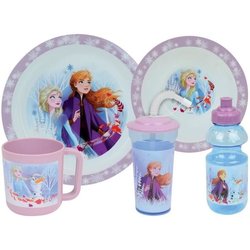 Set stoviglie Disney Frozen - FUN HOUSE - 006379 - Piatto fondo, piatt