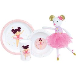Lot vaisselle - FUN HOUSE - DANSEUSE BALLERINE - Assiette creuse Ø16 c