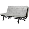 JOÉ 3-Sitzer BZ Bank - Marineblauer Stoff - Zeitgenössisch - L 143 x P