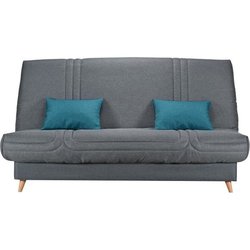 COMFORT BULTEX Clic clac 3 places - Tissu anthracite - Made in France 