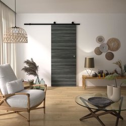 Schiebetür-Bausatz  OPTIMUM  MILANO2 + RAAP NO  H 204 x 83 x 3,6 cm