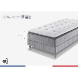 SIMMONS SW5 Set 90 x 200 cm Matratze + Lattenrost  29 cm dick  ohne 