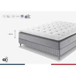 Matratzenset 160x200 + Boxspring - Taschenfedern - Formgedächtnis - 29