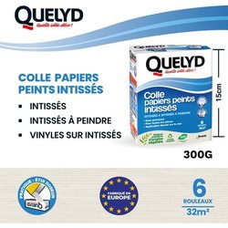 Colle papiers peints - QUELYD - Intissés en poudre - Toutes pieces - A