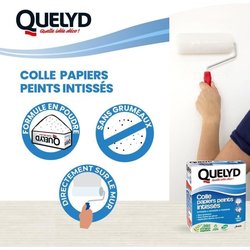 Colle papiers peints - QUELYD - Intissés en poudre - Toutes pieces - A