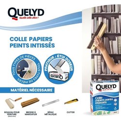 Colle papiers peints - QUELYD - Intissés en poudre - Toutes pieces - A