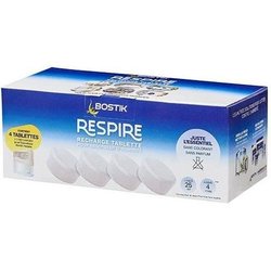 Nachfüllpackungen für Luftabsorber  BOSTIK  Respire  4 Tabletten  