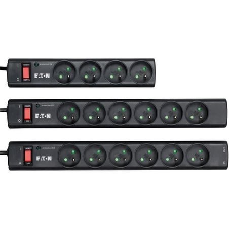 EATON Surge Suppressor / Protector - 4 x FR - 2,50 kVA - 230 V AC inga