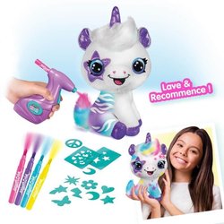 CANAL TOYS - Style 4 ever - My plush unicorn to customize - Spray Art 
